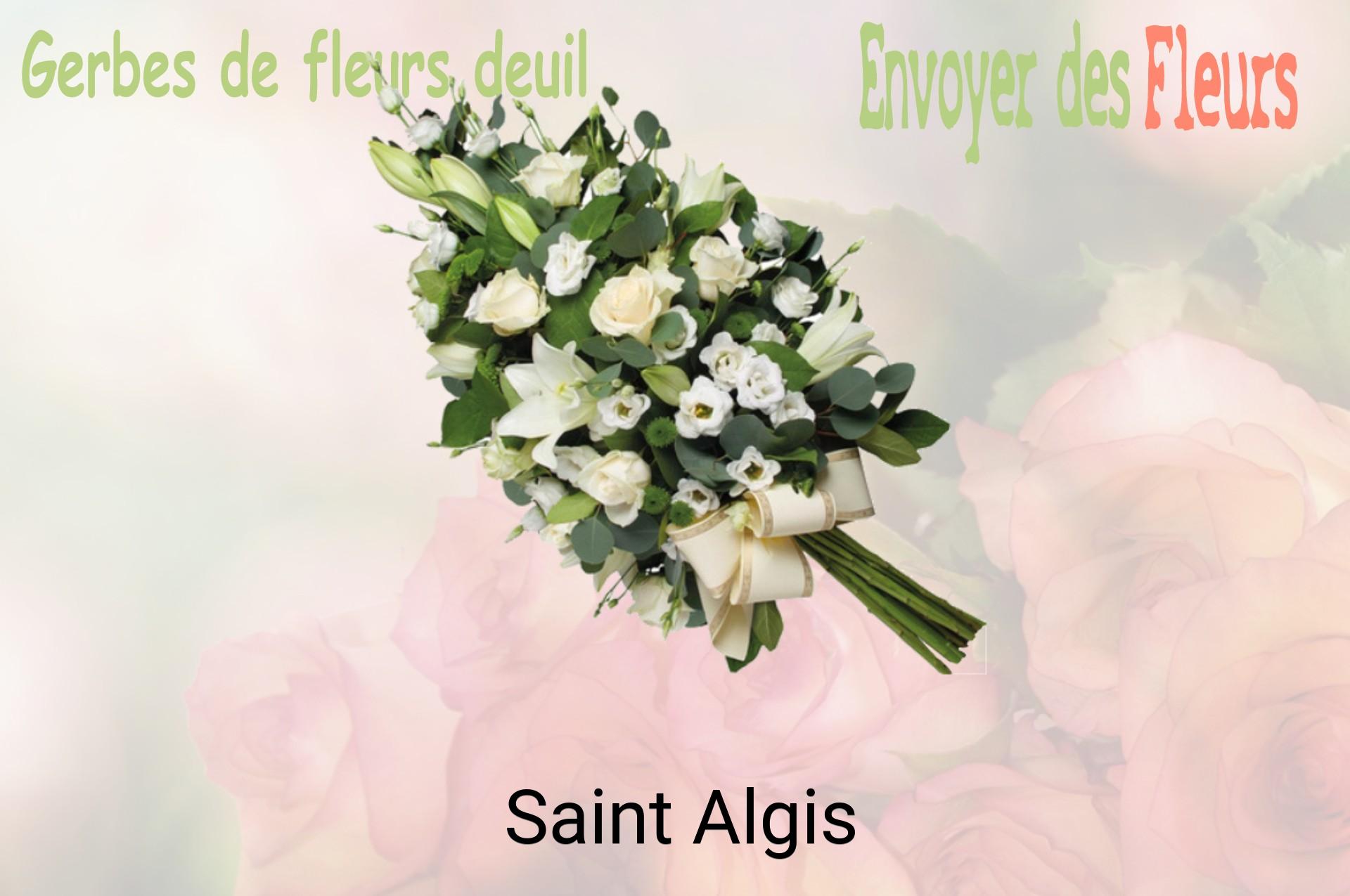 Gerbe de fleurs de deuil livrée à Saint-Algis